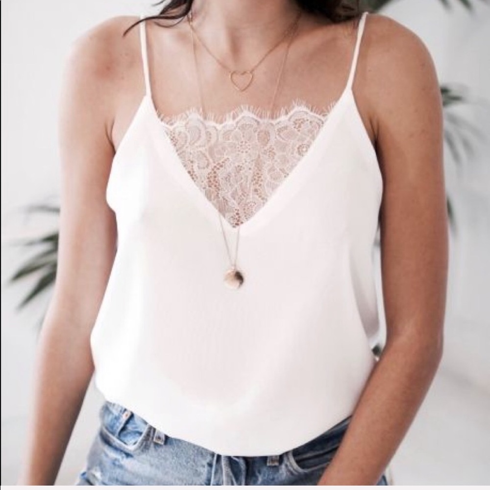 Eyelash Lace Cami